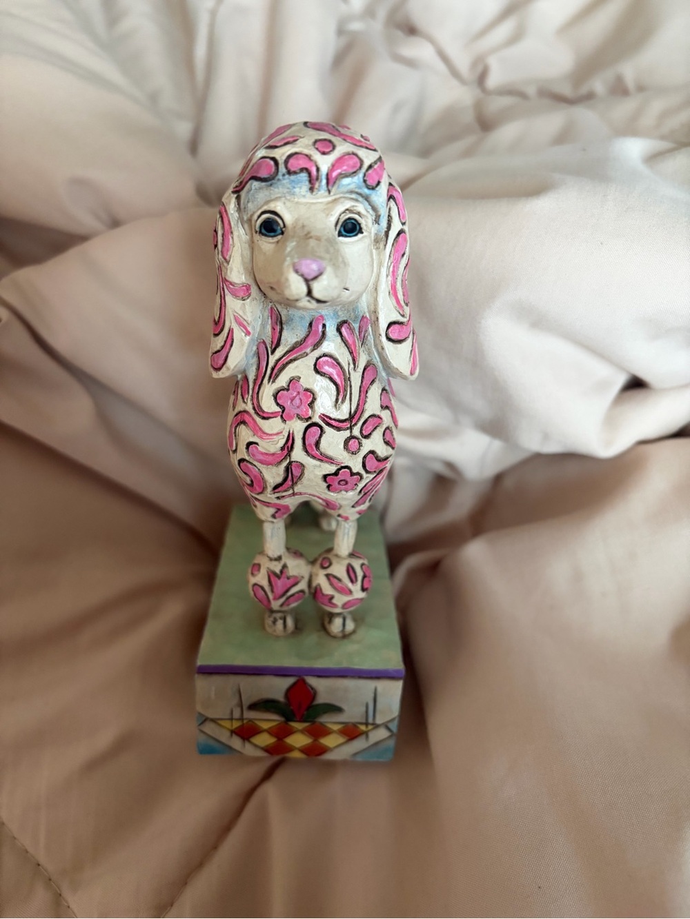 "Lulu" Poodle Figurine from the Jim Shore Heartwood Creek Collection